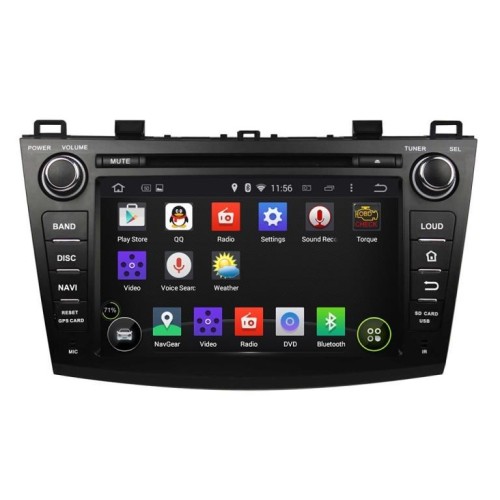 Штатная магнитола CarMedia KD-8003-P5 для Mazda 3 2009-2013 (BL) на Android 9.0