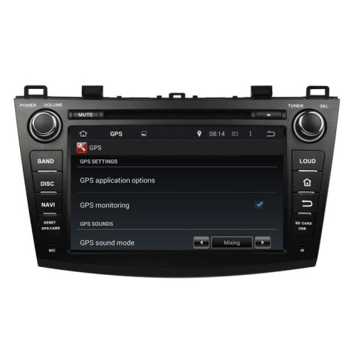 Штатная магнитола CarMedia KD-8003-P5 для Mazda 3 2009-2013 (BL) на Android 9.0