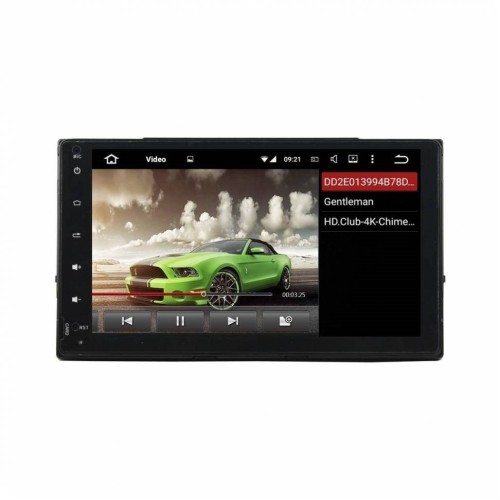 Штатная магнитола CarMedia KD-9406-P5 для Toyota Corolla XI, XII; Fortuner 2015-2025 на Android 9.0