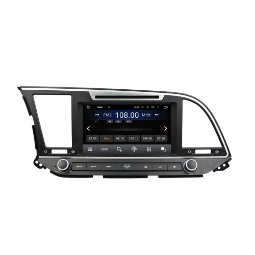 Штатная магнитола CarMedia KD-8207-P5 8" для Hyundai Elantra 2016+ на Android 9.0