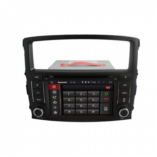 Штатная магнитола CarMedia KD-7054-P5 для Mitsubishi Pajero IV 2006-2015 (V97/V93) на Android 9.0