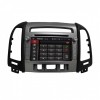 Штатная магнитола CarMedia KD-7021-P5 для Hyundai Santa Fe 2006-2010 (3 отверстия под кнопки) на Android 9.0
