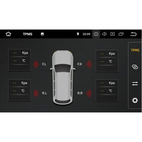 Штатная магнитола CarMedia KD-7228-P5-32 для Dodge на Android 10.0