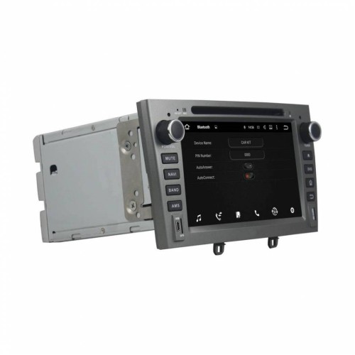 Штатная магнитола CarMedia KD-7604-g-P5 для Peugeot 308 I, 408, RCZ I 2010-2017 серый на Android 9.0