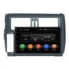 Штатная магнитола CarMedia KD-9025-P5 для Toyota Land Cruiser Prado 150 (2009-2013) темно-серый на Android 9.0