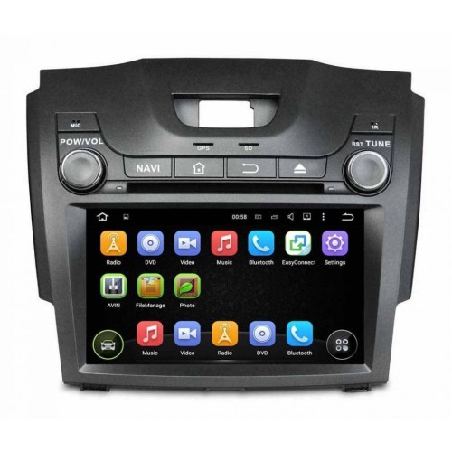 Штатная магнитола CarMedia KD-8060-P6 для Chevrolet TrailBlaizer 2012-2015, Colorado 2012-2015 на Android 10.0