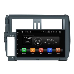 CarMedia KD-9025-P6 для Toyota Land Cruiser Prado 150 (2009-2013) темно-серый на Android 10.0