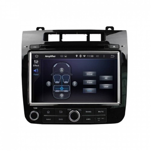 Штатная магнитола CarMedia KD-8009-P6 для Volkswagen Touareg (2011-2014) на Android 9.0