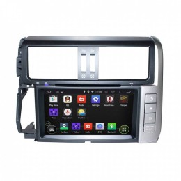 CarMedia KD-8015-P6 для Toyota Land Cruiser Prado 150 2009-2013 серебро на Android 9.0