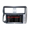 Штатная магнитола CarMedia KD-8015-P6 для Toyota Land Cruiser Prado 150 2009-2013 серебро на Android 9.0
