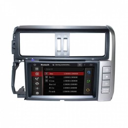CarMedia KD-8015-P6 для Toyota Land Cruiser Prado 150 2009-2013 серебро на Android 9.0
