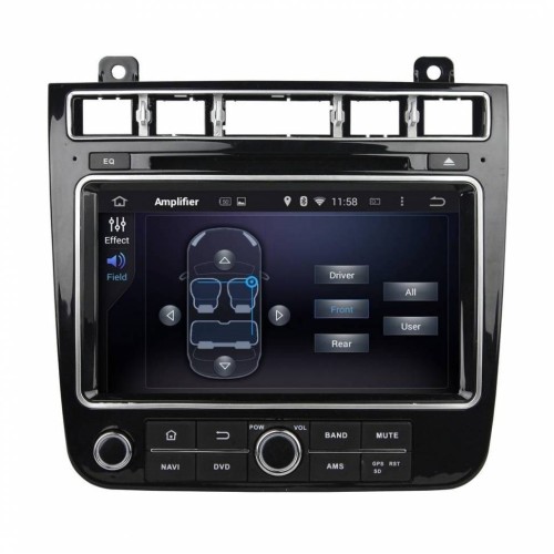 Штатная магнитола CarMedia KD-8122-P6 для Volkswagen Touareg 2015+ на Android 9.0