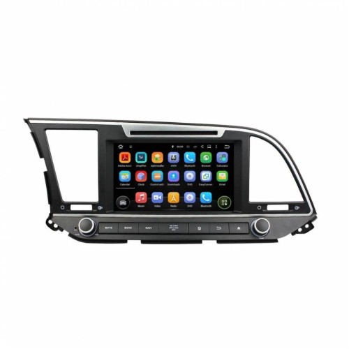 Штатная магнитола CarMedia KD-8207-P6 8" для Hyundai Elantra 2016+ на Android 10.0