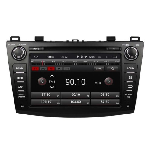Штатная магнитола CarMedia KD-8003-P6 для Mazda 3 2009-2013 (BL) на Android 10.0