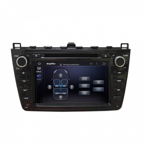 Штатная магнитола CarMedia KD-8001-P6-b для Mazda 6 (2007-2012) черный на Android 9.0