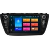 Штатная магнитола CarMedia KD-8073-P6 для Suzuki SX4 2013+ на Android 9.0