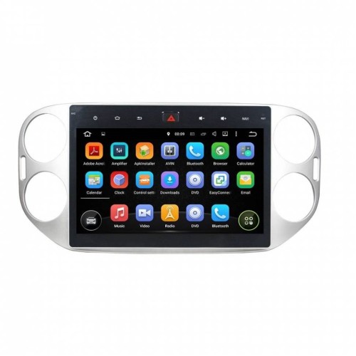 Штатная магнитола CarMedia KD-1024-P6 для Volkswagen Tiguan (2007-2016) на Android 10.0