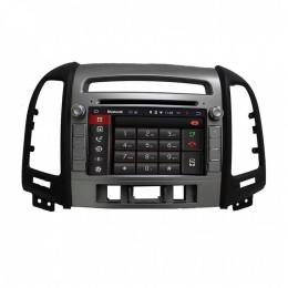 CarMedia KD-7021-P6 для Hyundai Santa Fe 2006-2010 (3 отверстия под кнопки) на Android 10.0