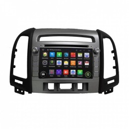 CarMedia KD-7021-P6 для Hyundai Santa Fe 2006-2010 (3 отверстия под кнопки) на Android 10.0
