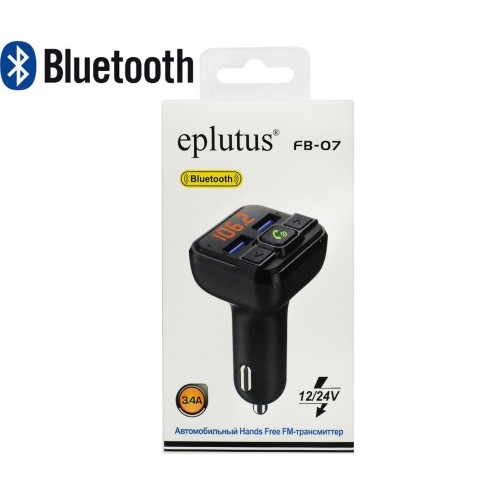 Автомобильный Hands Free Fm-трансмиттер Eplutus fb-07