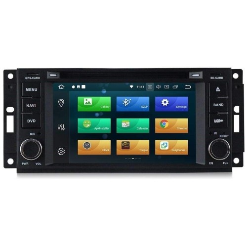 Штатная магнитола CarMedia MKD-J613-P6-8 для Dodge универсальная