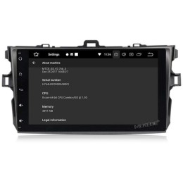 CarMedia MKD-T945-P6 для Toyota Corolla X 2006-2013 на Android 10.0