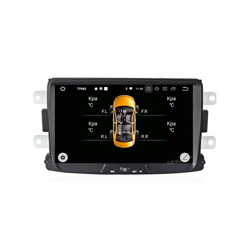 Штатная магнитола CarMedia MKD-R831-P6 для Nissan Terrano III 2014-2022 на Android 10.0