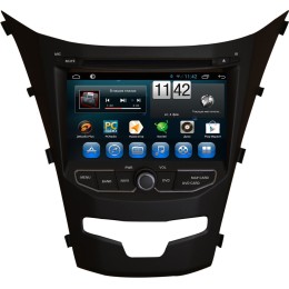CarMedia KR-7082-T8 для Ssang Yong Actyon II 2013-2022 на Android 9.0
