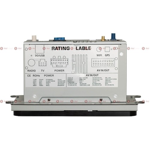 Штатная магнитола Redpower 51183 DVD IPS DSP для Toyota Land Cruiser 100 1998-2007 на Android 8.1
