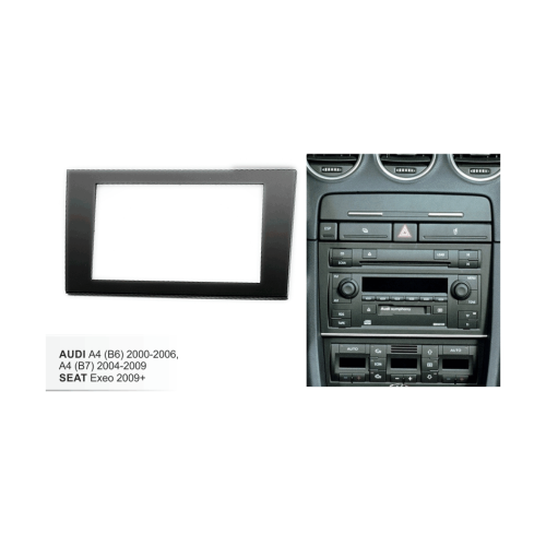 Переходная рамка 2 DIN для Audi A4 2000 - 2009 Intro RAU4-05