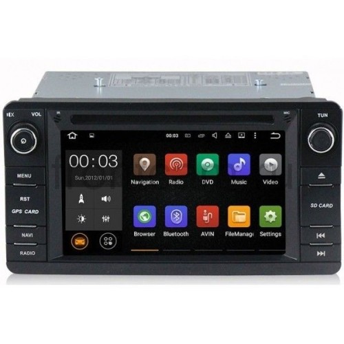 Parafar 4G/LTE для Toyota Universal с DVD на Android 7.1.1 (PF071D)