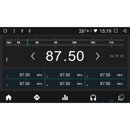 Штатная магнитола Parafar для Mitsubishi ASX, Lancer, Outlander III 2013-2020, Pajero на Android 8.1.0 (PF230KDSP)