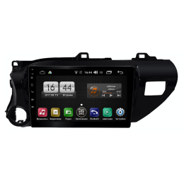 Магнитола FARCAR LX1077R (S195) для Toyota Hilux 2015-2020 на Android 8.1