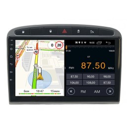 Parafar для Peugeot 308 I 2007-2015, 408 2012-2017 на Android 10.0 (PF081LTX-B)
