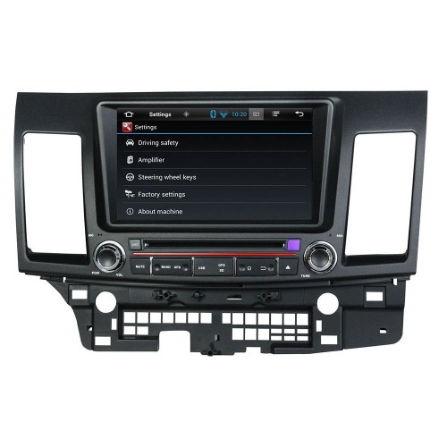 Штатная магнитола CarMedia KD-8062-P6 для Mitsubishi Lancer 2007-2019 на Android 10.0