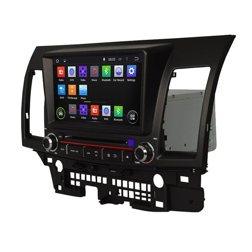 Штатная магнитола CarMedia KD-8062-P6 для Mitsubishi Lancer 2007-2019 на Android 10.0
