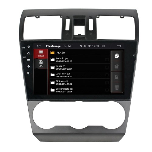 Штатная магнитола CarMedia KD-9108-P6 для Subaru Forester 2013-2014, Impreza 2012-2017, XV 2011-2015 на Android 10.0