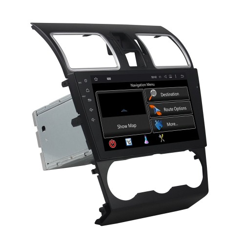 Штатная магнитола CarMedia KD-9208-P6 для Subaru WRX 2012-2016 на Android 10.0