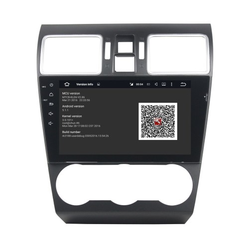 Штатная магнитола CarMedia KD-9208-P6 для Subaru WRX 2012-2016 на Android 10.0