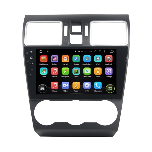 Штатная магнитола CarMedia KD-9208-P6 для Subaru WRX 2012-2016 на Android 10.0