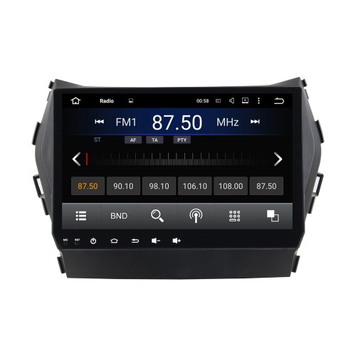 Штатная магнитола CarMedia KD-9605-P6 для Hyundai Santa Fe 2012-2019 на Android 10.0