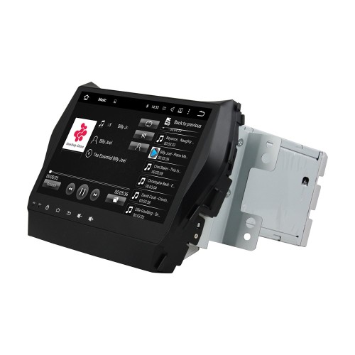 Штатная магнитола CarMedia KD-9605-P6 для Hyundai Santa Fe 2012-2019 на Android 10.0