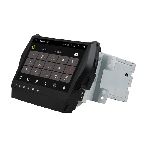 Штатная магнитола CarMedia KD-9605-P6 для Hyundai Santa Fe 2012-2019 на Android 10.0