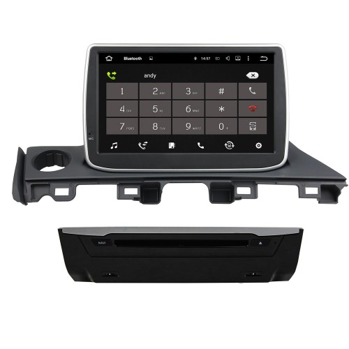 Штатная магнитола CarMedia KD-9806-P6 для Mazda 6 2015-2018 на Android 10.0