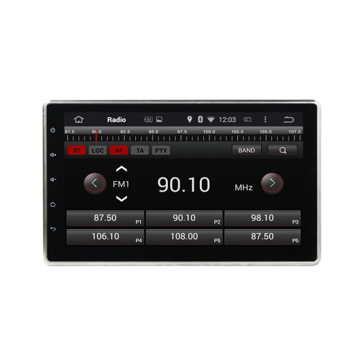 Штатная магнитола CarMedia KD-1000-P6 2DIN Универсальная на Android 10.0