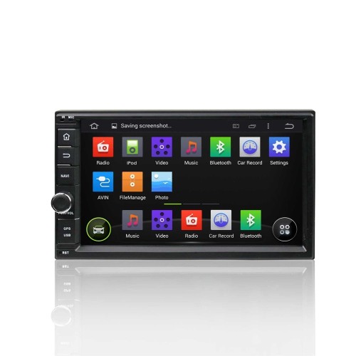 Штатная магнитола CarMedia KD-7000-P6 2DIN Универсальная на Android 9.0