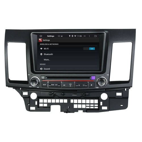 Штатная магнитола CarMedia KD-8062-P5 для Mitsubishi Lancer 2007-2019 на Android 9.0