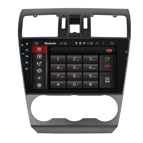 Штатная магнитола CarMedia KD-9108-P5 для Subaru Forester 2013-2014, Impreza 2012-2017, XV 2011-2015 на Android 9.0