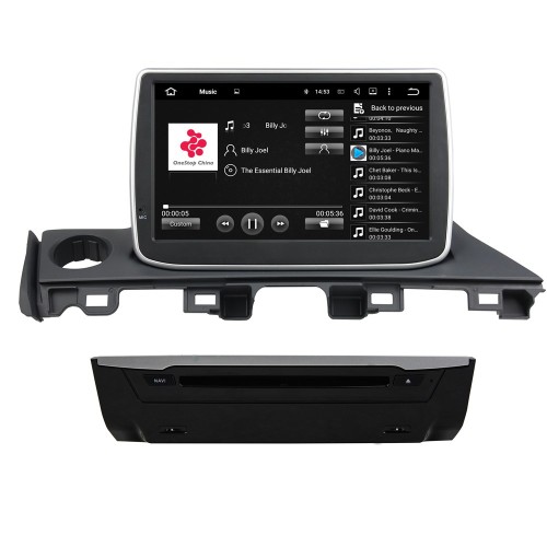 Штатная магнитола CarMedia KD-9806-P5 для Mazda 6 2015-2018 климат на Android 9.0