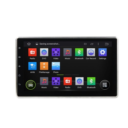 Штатная магнитола CarMedia KD-1000-P5 2DIN Универсальная на Android 9.0